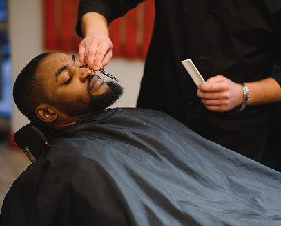 Clean lines and healthy beards — styled the way you like it.